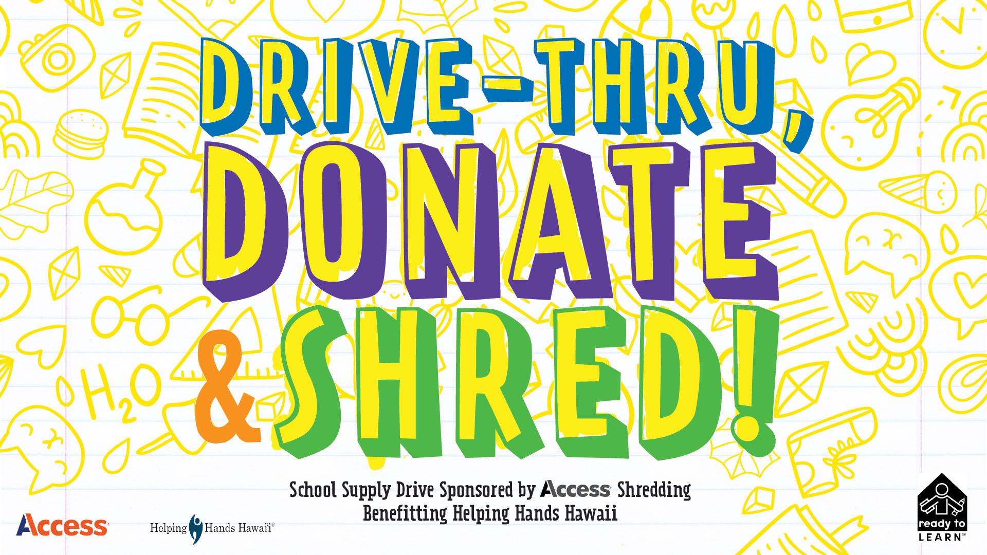 Drive-Thru, Donate & Shred Event at Koko Marina Center