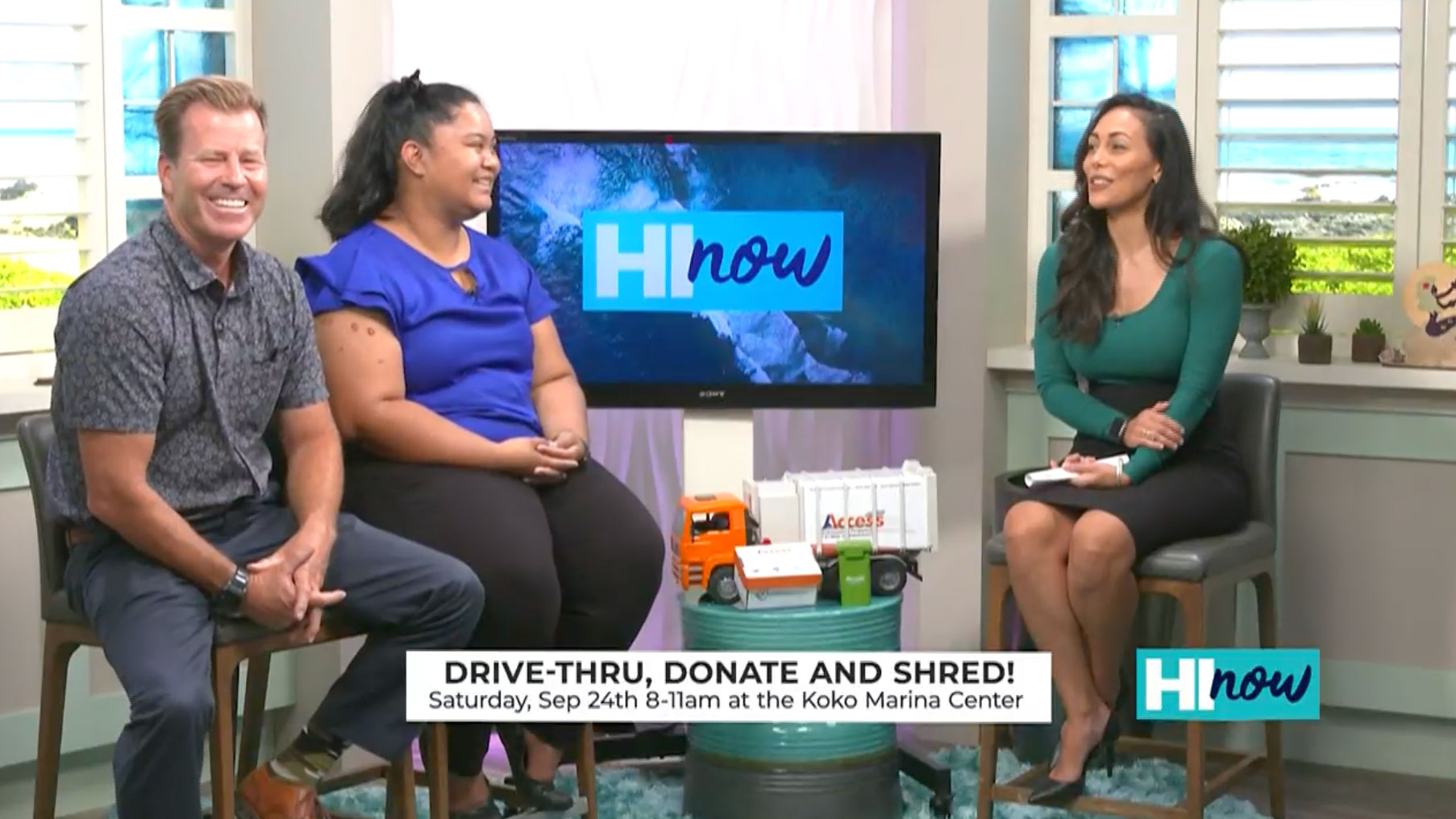 Drive-Thru, Donate and Shred Event Featured on HI Now!