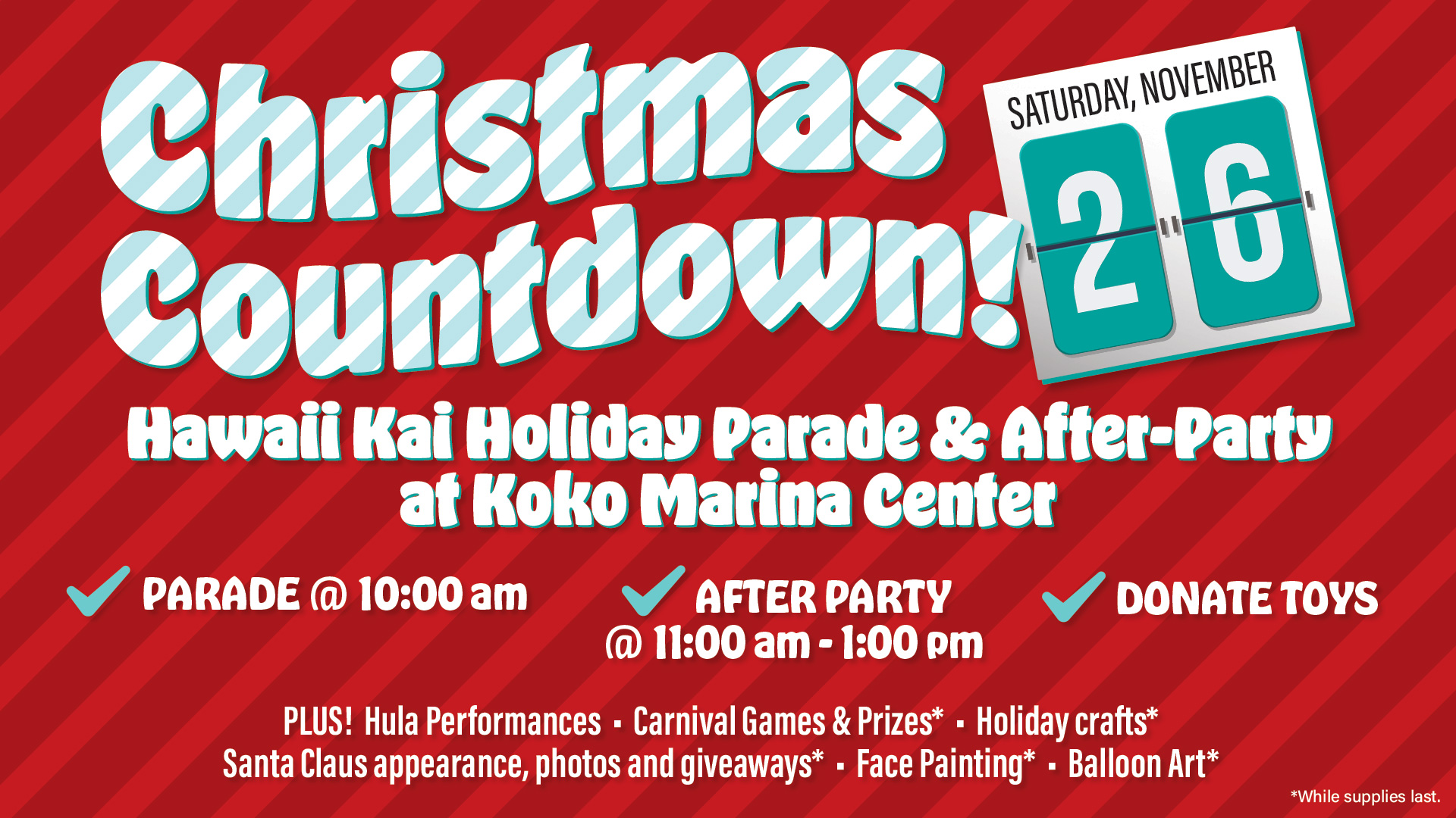 Koko Marina Center Christmas Event
