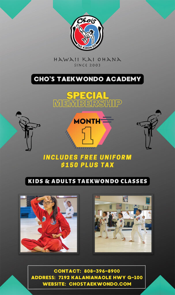 Cho's Taekwondo Academy Special Membership Offer!