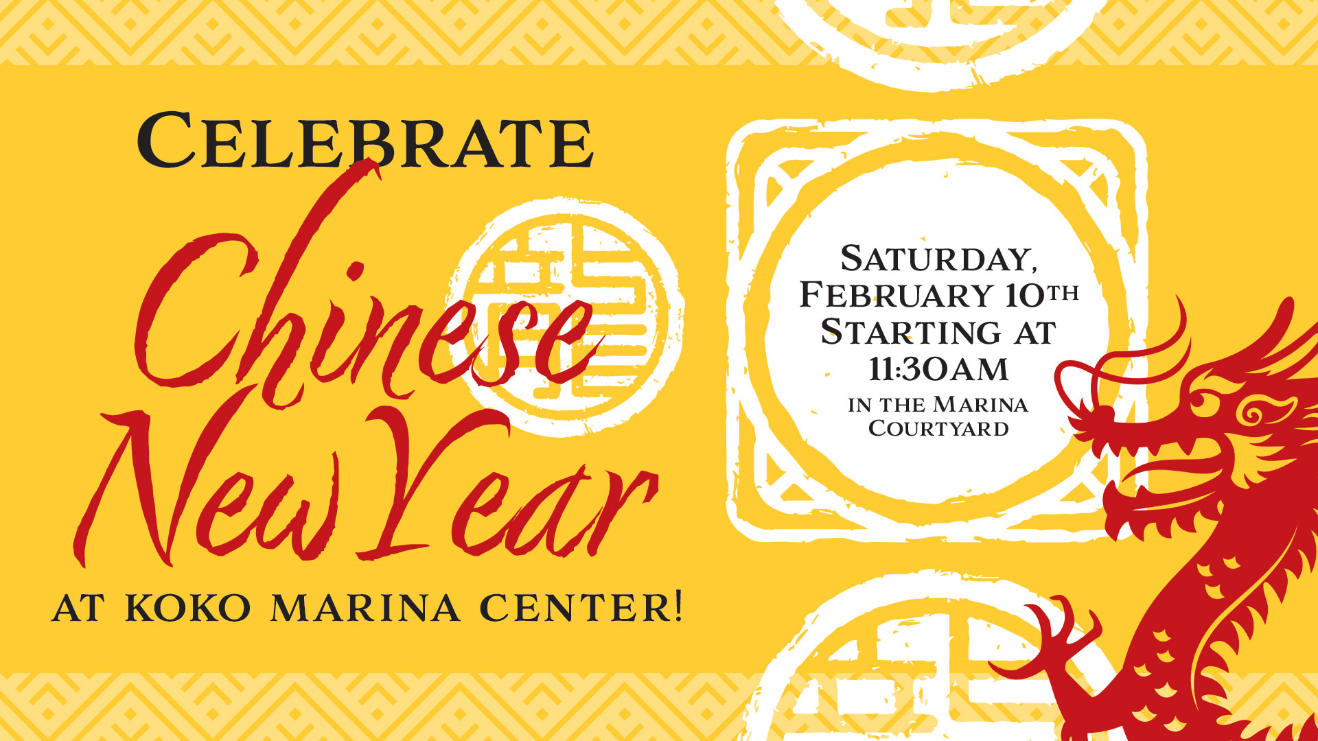 Celebrate Chinese New Year at Koko Marina Center