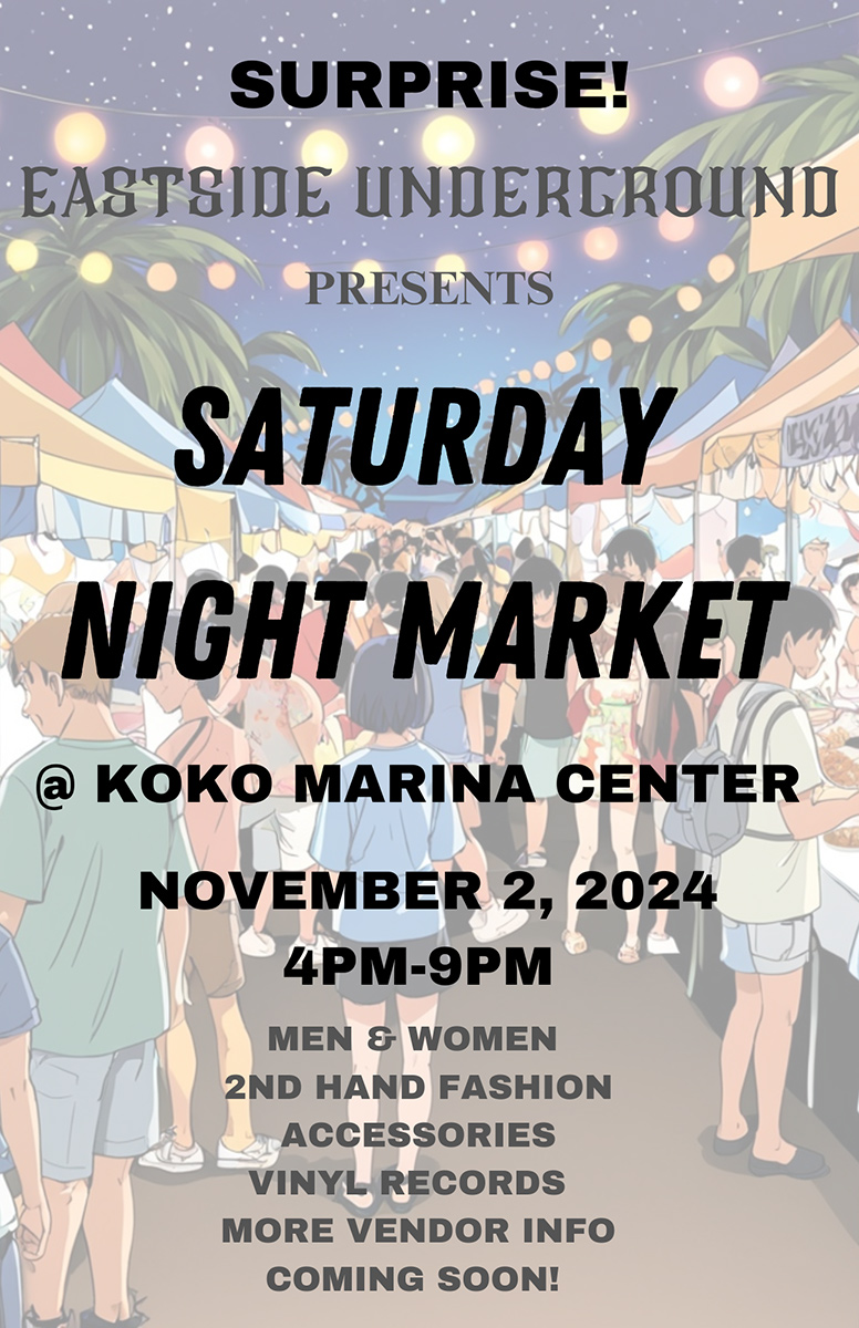 Saturday Night Market at Koko Marina Center