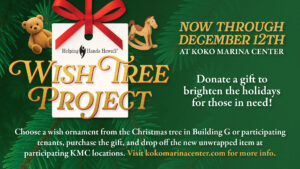 Helping Hands Hawaii Wish Tree Event in Hawaii Kai, Oahu