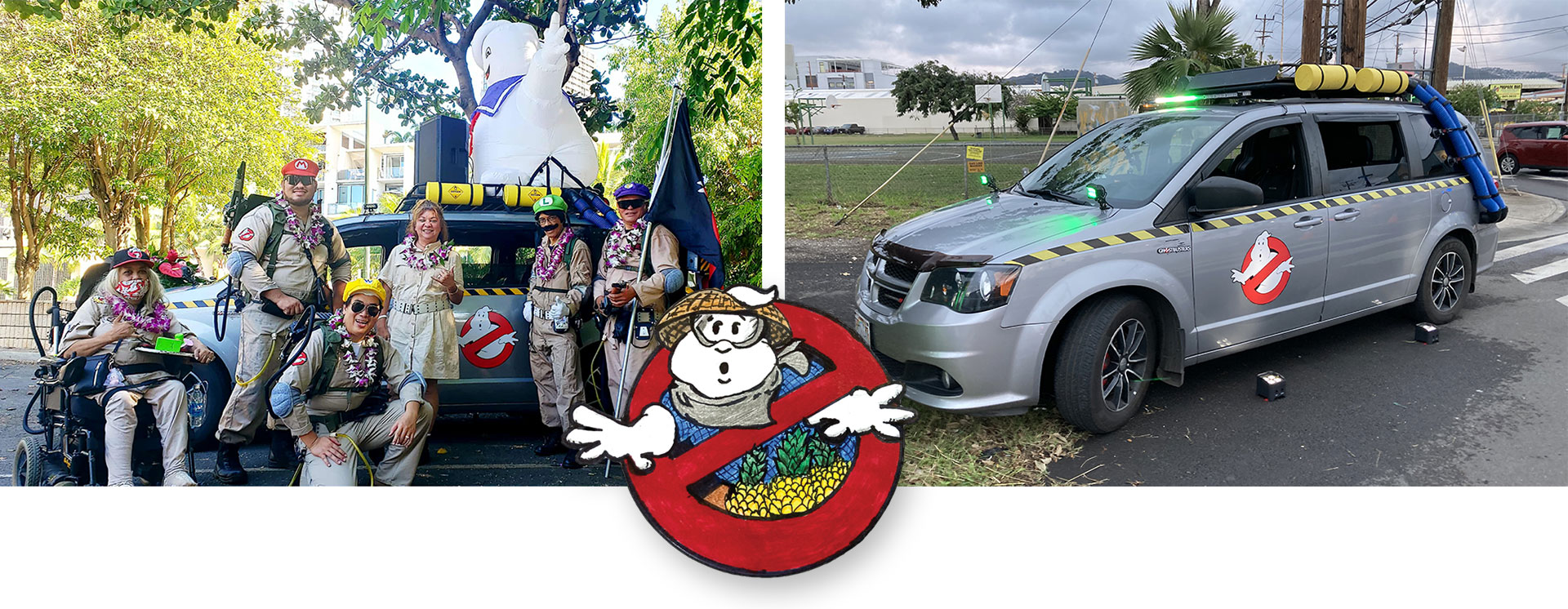 Ghostbusters Hawaii and the Ekto Van