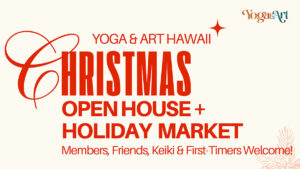 Yoga and Art Open House and Xmas Market