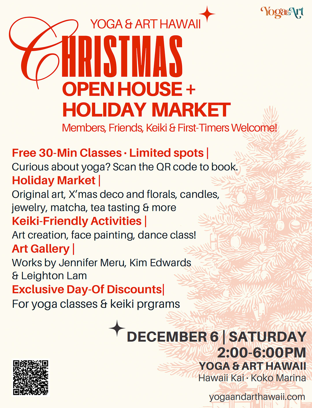 Open House and Xmas Market